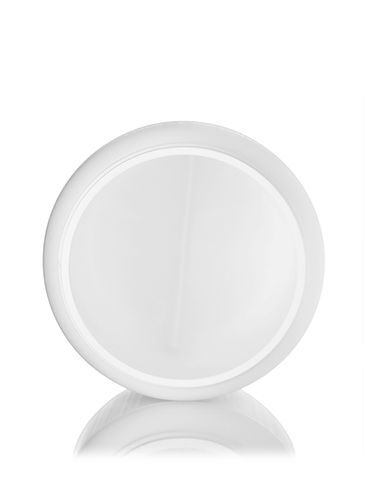 2000 cc white HDPE plastic wide-mouth container with 110-400 neck finish