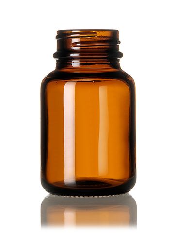 Download 60 Cc Amber Glass Pill Packer Bottle With 33 400 Neck Finish