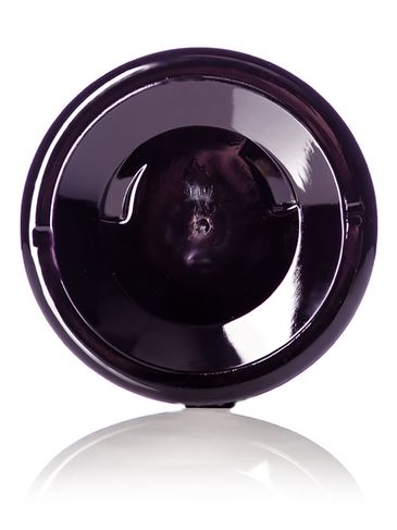19 oz dark amber PET plastic single wall jar with 89-400 neck finish