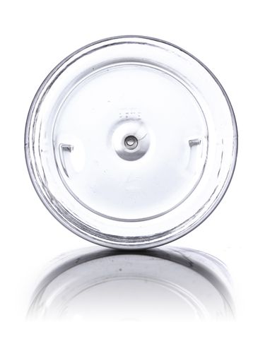 32 oz clear PET plastic single wall jar with 89-400 neck finish