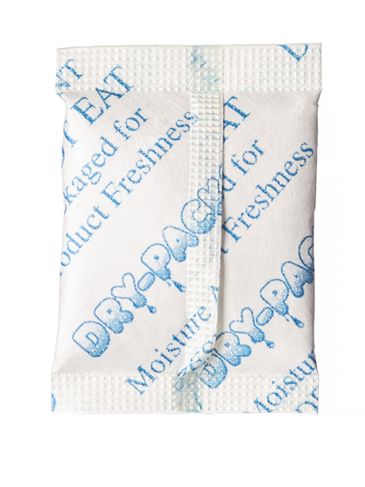 3 gram desiccant in Tyvek pouch