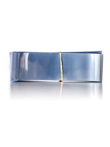 135mm x 40mm clear PVC plastic perforated shrink band for M548 tin