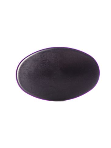 Black PP plastic lip balm cap for M213