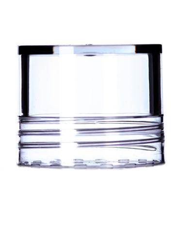 Clear SAN lid for 1 oz deodorant container