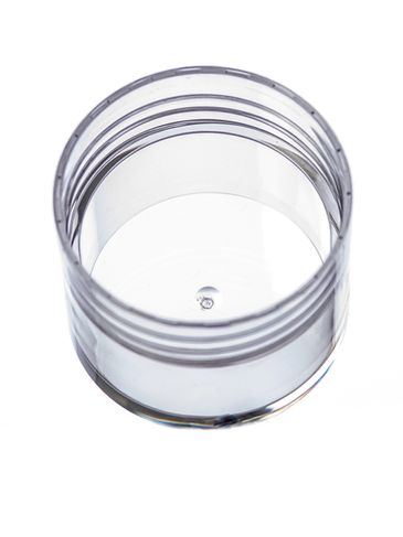 Clear SAN lid for 1 oz deodorant container