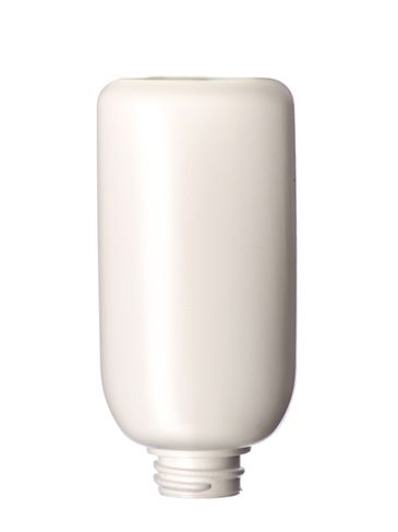 2.5 oz white MDPE plastic 22-400  malibu tube