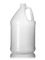 1 gallon natural-colored HDPE plastic industrial round bottle with 38-400 neck finish in UN standard box