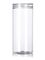 80 oz clear PET plastic jerky canister with 110-400 neck finish