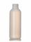 4 oz natural-colored HDPE plastic cosmo round bottle with 24-410 neck finish