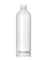 8 oz natural-colored HDPE plastic royal round bottle with 24-410 neck finish