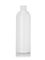 8 oz white HDPE plastic royal round bottle with 24-410 neck finish