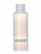 1 oz natural-colored HDPE plastic cylinder round bottle with 20-410 neck finish