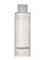 2 oz natural-colored LDPE plastic cylinder round bottle with 24-410 neck finish