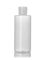2 oz natural-colored HDPE plastic cylinder round bottle with 20-410 neck finish