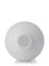 24 oz white HDPE soft touch plastic bullet round bottle with 28-410 neck finish