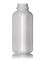 16 oz natural-colored HDPE plastic dairy bottle with 38SS neck finish