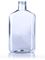 250 mL clear PET plastic metric oblong bottle with 24-410 neck finish