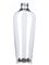 8 oz clear PET plastic tapered naples oval bottle with 24-410 neck finish