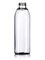 8 oz clear PET plastic capri oval bottle with 24-410 neck finish