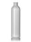 8 oz natural-colored HDPE plastic imperial round bottle with 24-410 neck finish