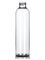 8 oz clear PET plastic cosmo round bottle with 24-410 neck finish