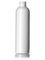 8 oz white PET plastic cosmo round bottle with 24-410 neck finish