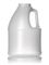 5 lb natural-colored HDPE plastic honey bottle with 48-400 neck finish