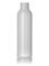 4 oz natural-colored HDPE plastic imperial round bottle with 24-410 neck finish