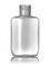 1/2 oz natural-colored LDPE plastic oval bottle with 15-415 neck finish