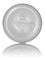 1/2 oz natural-colored LDPE plastic boston round bottle with 15-415 neck finish