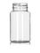 120 cc clear PET plastic pill packer bottle with 38-400 neck finish