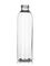 6 oz clear PET plastic cosmo round bottle with 24-410 neck finish