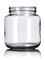 65 oz clear glass wide-mouth container with 110-400 neck finish