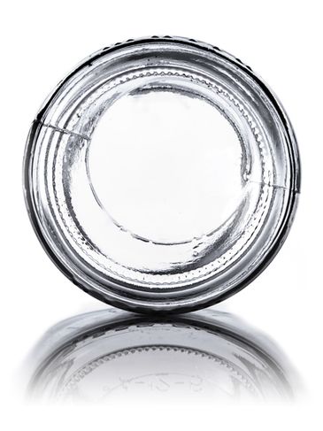 12 oz clear glass paragon jar with 63TW neck finish