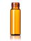 1 dram amber glass vial with 13-425 neck finish