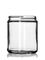 9 oz clear glass straight-sided round jar with 70-405 neck finish
