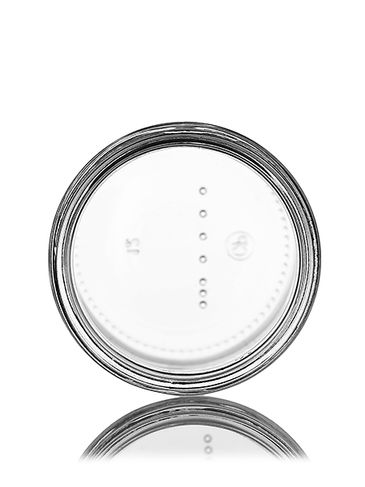 9 oz clear glass straight-sided round jar with 70-400 neck finish