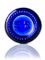5 mL cobalt blue glass boston round euro dropper bottle with 18-DIN neck finish
