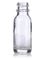 .5 oz clear glass boston round bottle with 18-400 neck finish