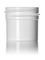 1/4 oz white PP plastic single wall jar with 33-400 neck finish