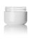 1 oz frosted PP/PS plastic double wall round base jar with 53-400 neck finish