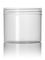 4 oz natural-colored PP plastic single wall jar with 70-400 neck finish