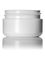1/2 oz white PP plastic double wall round base jar with 48-400 neck finish