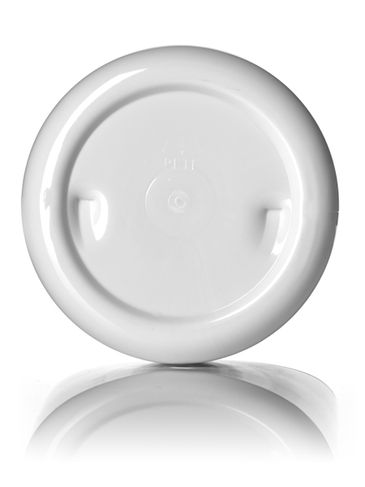 32 oz white PET plastic single wall jar with 89-400 neck finish