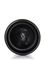 16 oz black HDPE plastic single wall jar with 89-400 neck finish