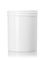 8 oz white PP plastic single wall jar with 70-400 neck finish