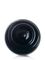 32 oz black PET plastic single wall jar with 89-400 neck finish