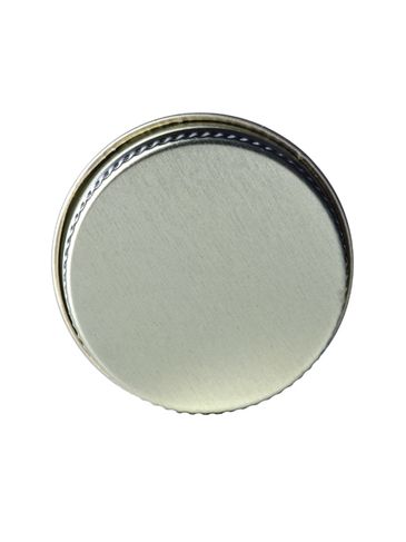Gold metal 38-400 lid with standard plastisol liner