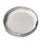 Silver metal 63TW lid with pasteurization-grade plastisol liner