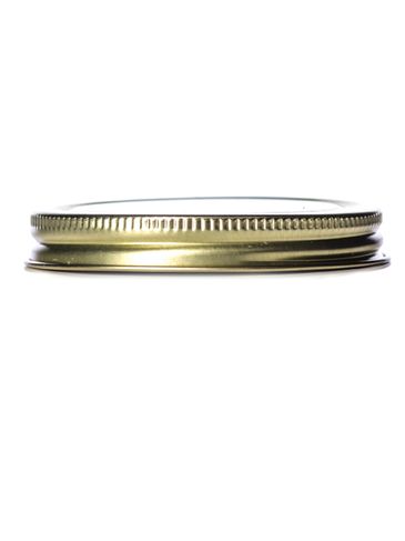 Gold metal 70-400 lid with standard plastisol liner